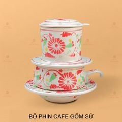 Bộ Phin Cà Phê Gốm Sứ
